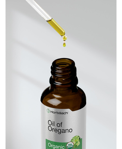 Suplemento Horbäach Óleo Orgânico De Orégano 118ml Líquido - Imagem 8