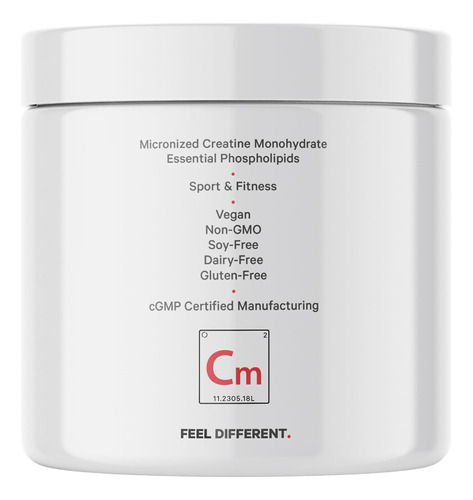 Suplemento Codeage Creatina Lipossomal Monohidratada 5000mg - Imagem 9