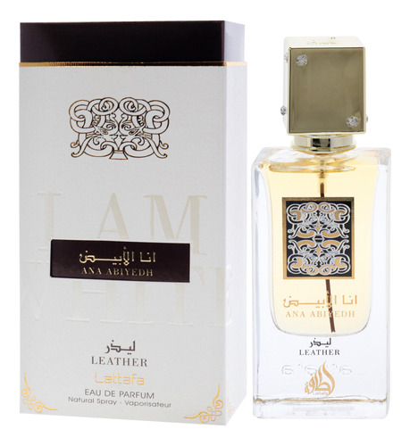 Lattafa Ana Abiyedh Couro Eau De Parfum Spray 2 Oz - Imagem 4