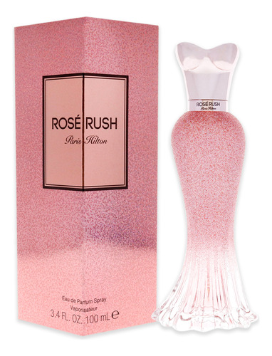 Perfume Paris Hilton Rose Rush Edp Spray Para Mulheres 100ml - Imagem 3