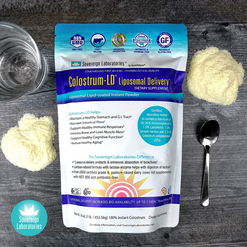Suplemento Sovereign Laboratories Colostro-ld Lipossomal 473 - Imagem 3
