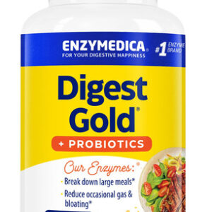 Suplemento Enzymedica Digest Gold + Probióticos 45 Cápsulas