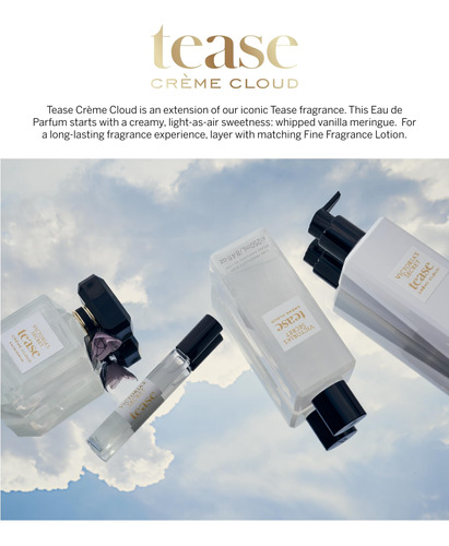 Perfume Victoria"s Secret Tease Crème Cloud Eau De Parfum 50 - Imagem 4