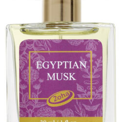 Óleo De Perfume Zoha Egyptian Musk 30ml Sem Álcool Para Mulh