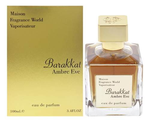 Perfume Fragrance World Maison Barakkat Amber Eve 100ml Edp