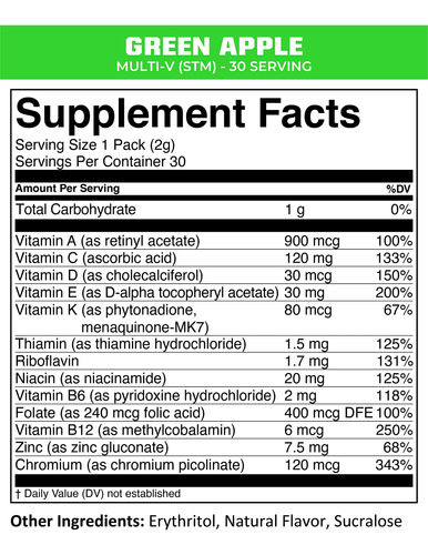 Multivitamínico Mtn Ops Multi-v Para Homens E Mulheres, Dose - Imagem 4