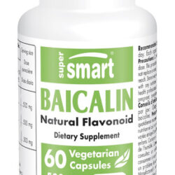 Suplemento Supersmart Baicalin 500 Mg Scutellaria Baicalensi