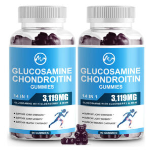Suplemento M Glucosamina E Condroitina, Gomas, 1500 Mg, 1000