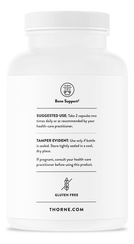 Suplemento Thorne Oscap Bone Health Com Cálcio E Vitamina D - Imagem 4