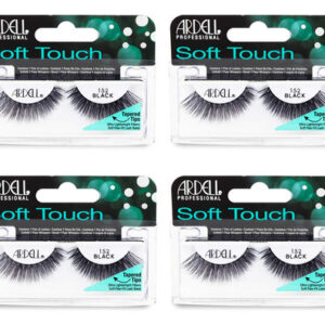 Cílios Postiços Ardell Soft Touch 152 Pretos (pacote Com 4)
