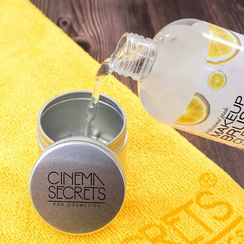 Limpador De Pincéis De Maquiagem Cinema Secrets Lemon 946ml - Imagem 5