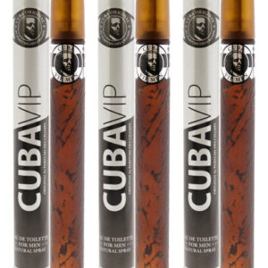 Vip By Cuba Para Homens Spray Edt De 1,17 Onças Pacote C