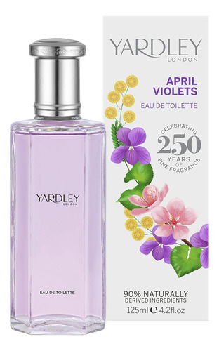 Perfume Yardley Of London April Violets Edt 125ml Para Mulhe