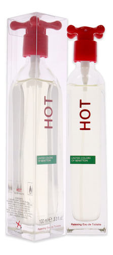 Perfume United Colors Of Benetton Hot Edt Spray Para Mulhere - Imagem 2