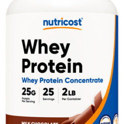 Proteína Em Pó Nutricost Whey Concentrate Chocolate 907g