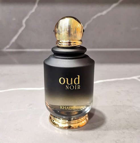 Perfume Khadlaj Oud Noir Eau De Parfum 100ml Spray Unisex - Imagem 6