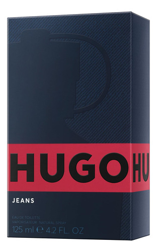 Perfume Hugo Boss Jeans Eau De Toilette 125ml Para Homens - Imagem 3