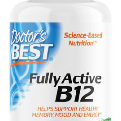 Suplemento Doctor's Best Fully Active B12 1500mcg 180 Compri