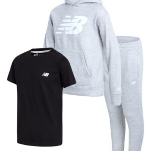 Conjunto De Moletom New Balance Boys, 3 Peças, Tamanho 8, Ci