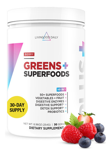 Suplemento Livingood Daily Greens Powder 30 Porções