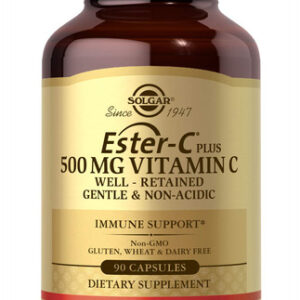 Suplemento Solgar Ester-c Plus 500 Mg De Vitamina C