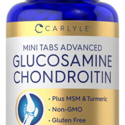 Suplemento Carlyle Glucosamina Condroitina Msm Turmeric 250
