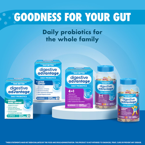 Suplemento Digestive Advantage Lactose Support 96 Comprimido - Imagem 8