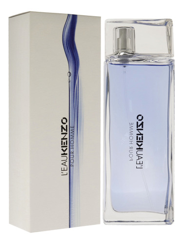 Perfume Kenzo Leau Kenzo Para Homens Edt Spray 100ml - Imagem 3