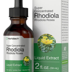 Suplemento Horbäach Rhodiola Rosea Tintura 60ml Sem Álcool