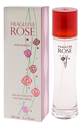 Perfume Fragluxe Rose Eau De Toilette 100ml For Women - Imagem 4