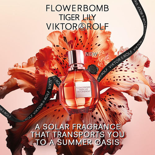 Perfume Viktor&rolf Flowerbomb Tiger Lily Eau De Parfum 100m - Imagem 3
