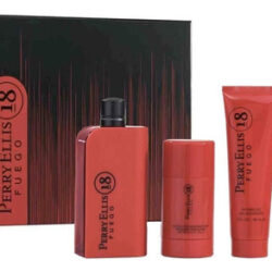 Conjunto De Perfume Perry Ellis 18 Fuego Edt 100ml Para Home