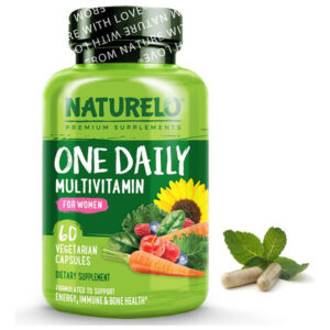 Multivitamínico Naturelo One Daily Para Mulheres 60 Cápsulas