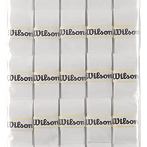 Overgrip Wilson Pro Comfort, Pacote Com 25, Branco