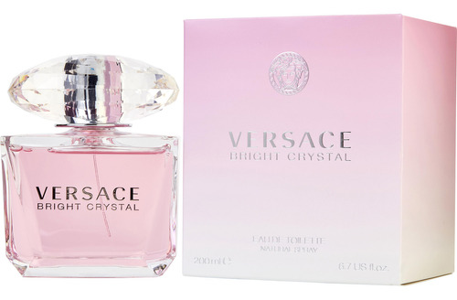 Perfume Versace Bright Crystal Eau De Toilette 200ml For Wom