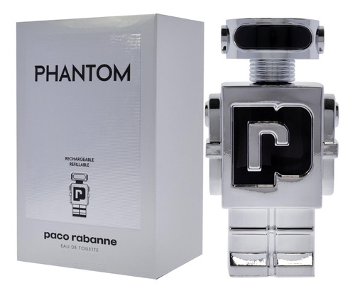 Perfume Paco Rabanne Phantom Edt 150ml Para Homens Recarregá - Imagem 4