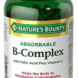 Suplemento Do Complexo B Absorvível Nature&quots Bounty + Vitami