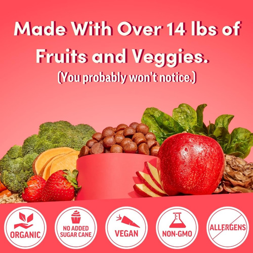 Vitaminas Gomosas Llama Naturals Frutas Inteiras Para Adulto - Imagem 2
