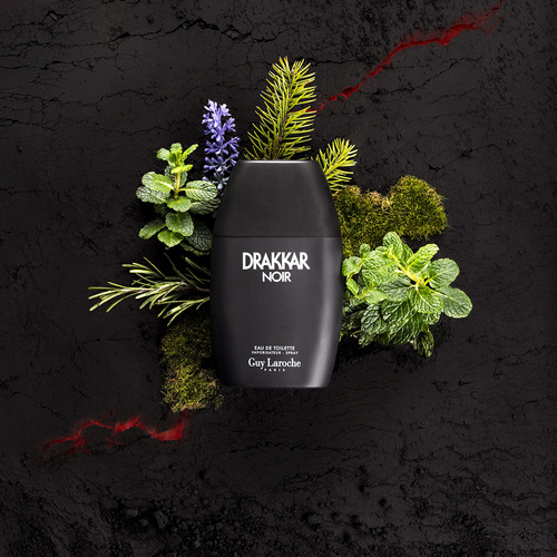 Perfumes Guy Laroche Drakkar Noir Edt 50ml Para Homens - Imagem 4