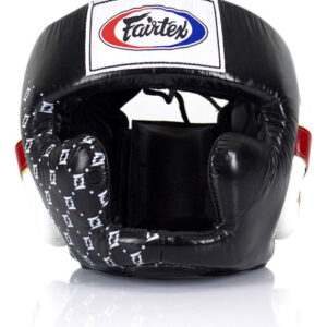 Capacete De Proteção Fairtex Hg10 Muay Thai Xl Preto