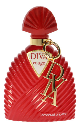 Perfume Emanuel Ungaro Diva Rouge Eau De Parfum 100ml For Wo - Imagem 2