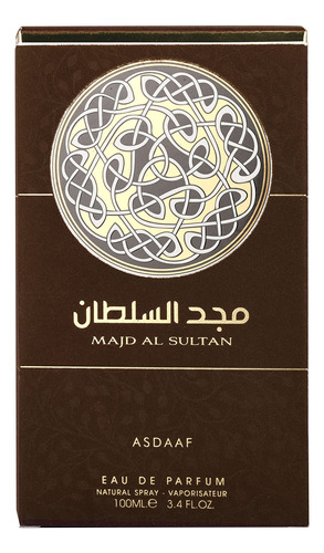 Perfume Asdaaf Majd Al Sultan Edp 100ml Para Homens - Imagem 3