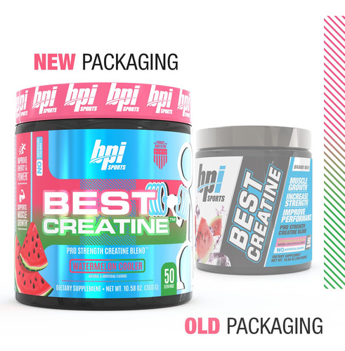 Suplemento Bpi Sports Best Creatina Watermelon 50 Porções - Imagem 4