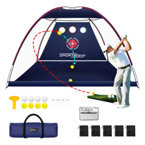 Golf Net Sportswin 10 X 7 Pés Com Sistema Automático De Reto