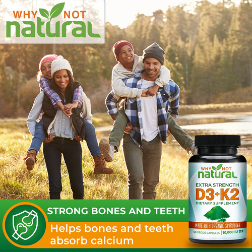 Suplemento: Por Que Não Vitamina D3 K2 Natural 10000 Ui Com - Imagem 5
