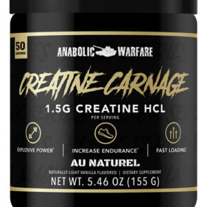 Suplemento Anabolic Warfare Creatine Carnage Hcl
