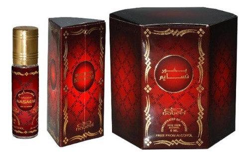 Óleo De Perfume Nabeel Nasaem Roll-on 6ml X 6 Para Mulheres