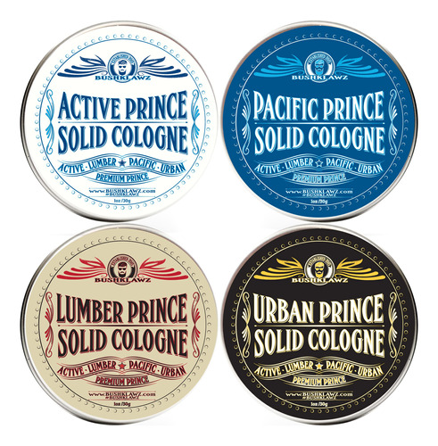 Colônia Sólida Bushklawz Urban Prince 30 Ml Sem Álcool - Imagem 4