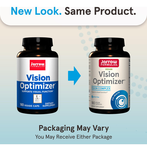 Suplemento Jarrow Formulas Vision Optimizer 180 Cápsulas - Imagem 2