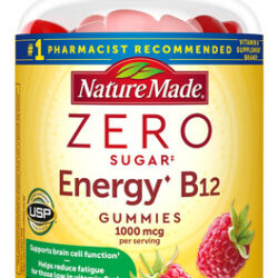 Suplemento De Goma De Vitamina B12 Nature Made Energy 1000mg